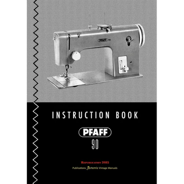 PFAFF 90 - Instruction Book