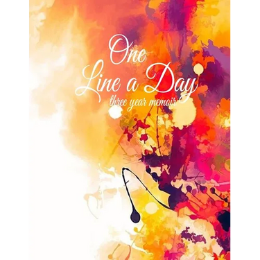 One Line a Day: Three Year Written Time Capsule of Your Colorful Life