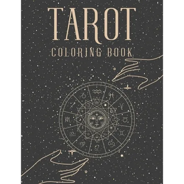 Tarot Coloring Book: Witch Cards Magical Coloring Book For Adults
