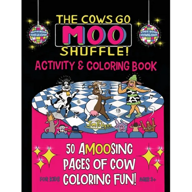 The Cows Go Moo Shuffle! Activity & Coloring Book