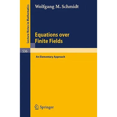 Equations Over Finite Fields: An Elementary Approach