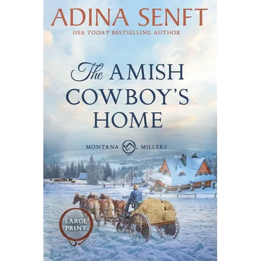 The Amish Cowboy's Home (Large Print)
