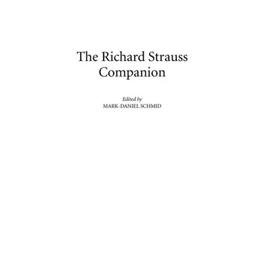 The Richard Strauss Companion