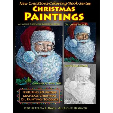 New Creations Coloring Book Series: Christmas Paintings