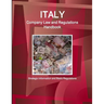 Italy Company Law and Regulations Handbook - Strategic Information and Basic Regulations