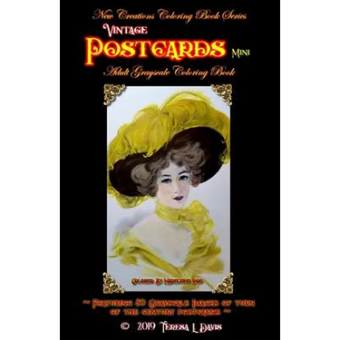New Creations Coloring Book Series: Victorian Postcards Mini