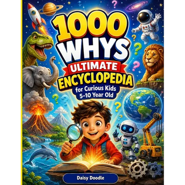 1000 Whys Ultimate Encyclopedia for Curious Kids 5-10 Year Old: Big Questions and Amazing Answers About Health, Space, Earth, and Technology