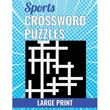 Sports Crossword Puzzles - Large Print