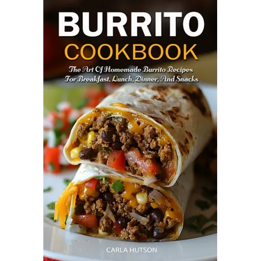 Burrito Cookbook: The Art Of Homemade Burrito Recipes For Breakfast, Lunch, Dinner, And Snacks
