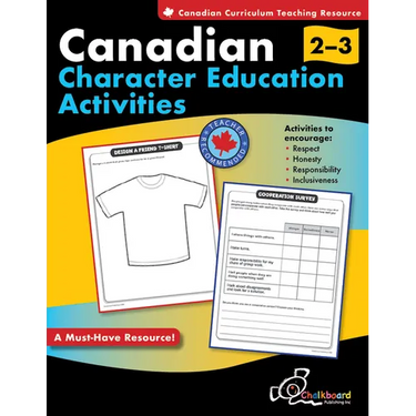 Canadian Character Education Activities Grades 2-3