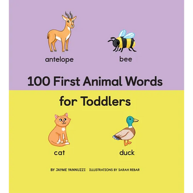 100 First Animal Words for Toddlers