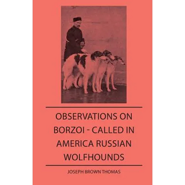 Observations On Borzoi - Called In America Russian Wolfhounds