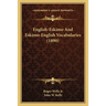 English-Eskimo And Eskimo-English Vocabularies (1890)