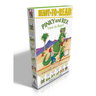 Pinky and Rex Love to Read! (Boxed Set): Pinky and Rex; Pinky and Rex and the Mean Old Witch; Pinky and Rex and the Bully; Pinky and Rex and the New N