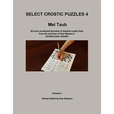 Select Crostic Puzzles 4