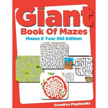 Giant Book of Mazes Mazes 5 Year Old Edition