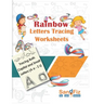 Rainbow Letters Tracing Worksheets