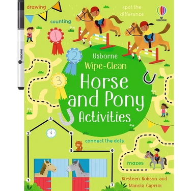 Wipe-Clean Horse and Pony Activities