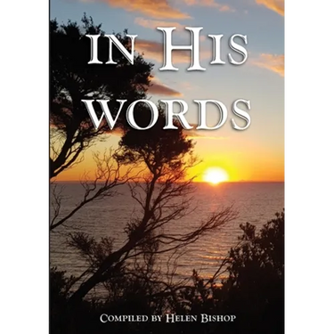 in His words