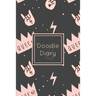 Doodle Diary: Writing Prompts & Blank Lined Drawing Pages, Girls Gift, Notebook, Journal, Book