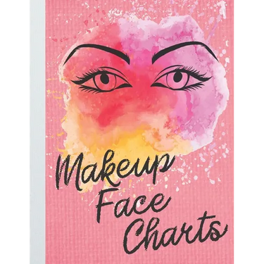 Makeup Face Charts Book: Double Sided Makeup Face Chart Sheets for Makeup Artist Hobbyists Enthusiasts Professional and Amateur