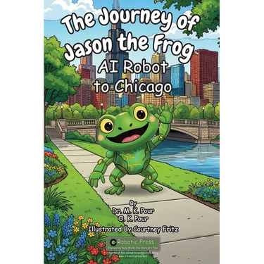 The Journey of Jason the Frog(TM) AI Robot to Chicago