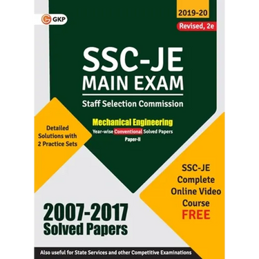 Ssc 2020: Junior Engineer - Mechanical Engineering Paper II - Conventional Solved Papers (2007-2017)