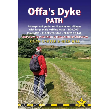 Offa's Dyke Path: British Walking Guide: Planning, Places to Stay, Places to Eat; Includes 98 Large-Scale Walking Maps