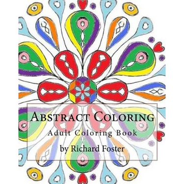 Abstract Coloring: Adult Coloring Book
