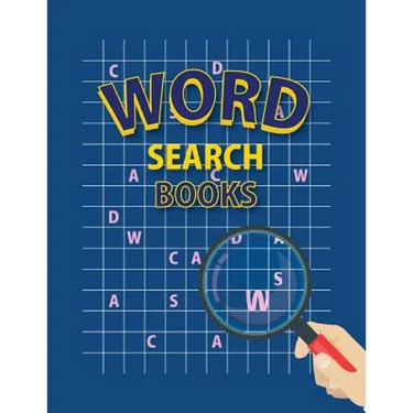 Word Search Books: 100 Word Search Puzzle Games, 8.5"x11" sized, 100 Pages