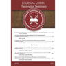 Journal of IRBS Theological Seminary 2020