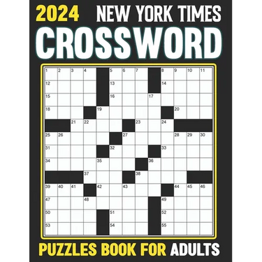2024 New York times Crossword Puzzles Book For Adults: Solve Puzzles Featuring Historical Figures, Events, Celebrities And More