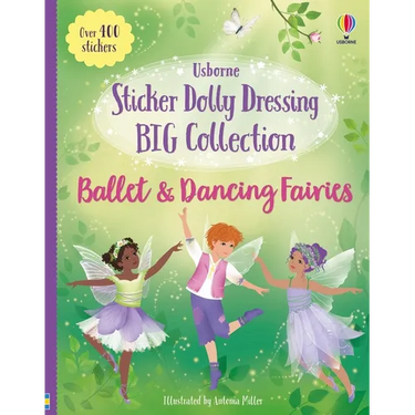 Sticker Dolly Dressing Big Collection Ballet and Dancing Fairies