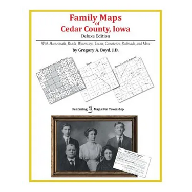 Family Maps of Cedar County, Iowa