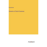 Elements of Dutch Grammar
