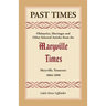 Past Times: Volume I, 1884-1890