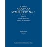 Symphony No.1, CG 527: Study score