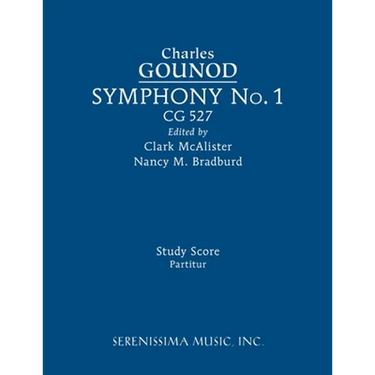 Symphony No.1, CG 527: Study score
