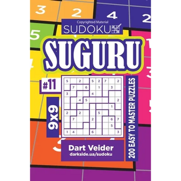 Sudoku Suguru - 200 Easy to Master Puzzles 9x9 (Volume 11)