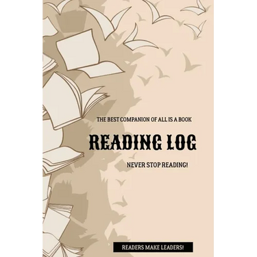 Reading Log: Record, Review, & Track Books & Pages Read, Book Lovers Gift, Journal