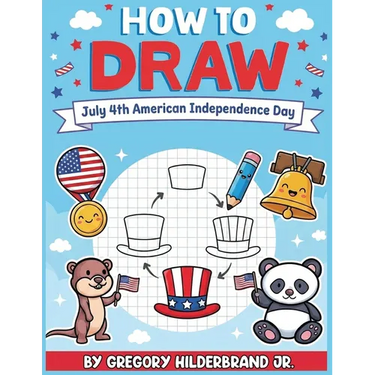 How to Draw July 4th American Independence Day