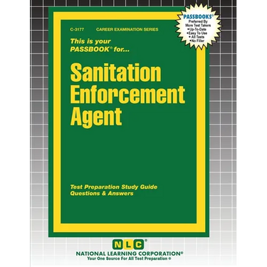 Sanitation Enforcement Agent