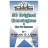 The Actors Room 50 Original Monologues and Tips for Success
