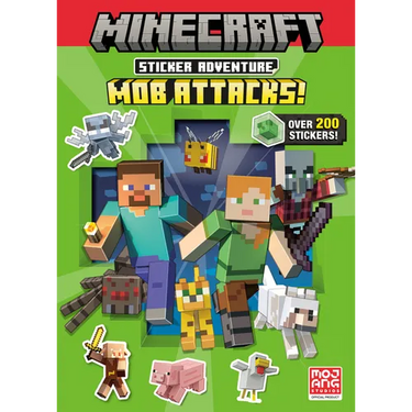 Minecraft Sticker Adventure: Mob Attacks! (Minecraft)