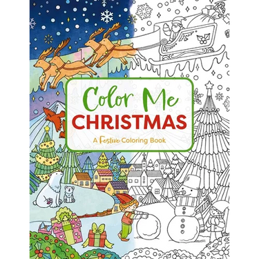 Color Me Christmas: A Festive Adult Coloring Book