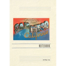 Vintage Lined Notebook Greetings from San Diego, California