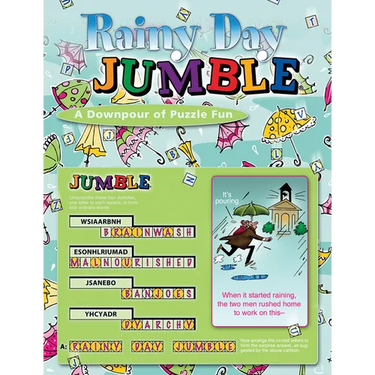 Rainy Day Jumble(r): A Downpour of Puzzle Fun