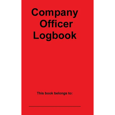 Company Officer Logbook