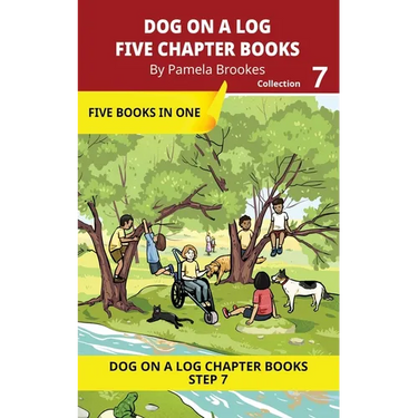 Five Chapter Books 7: Decodable Series for Students Learning to Read. For Developing Readers and Students with Dyslexia. (Step 7-Three-Letter Blends a