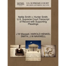 Nettie Smith V. Hunter Smith. U.S. Supreme Court Transcript of Record with Supporting Pleadings